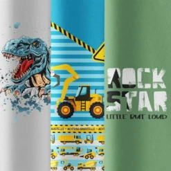 3er Set Panele Sweat, Jungen