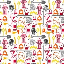 5-tlg. Stoffpaket Jersey Feuerwehr -Outlet STOFFWELTEN Store 5 tlg stoffpaket jersey feuerwehr3