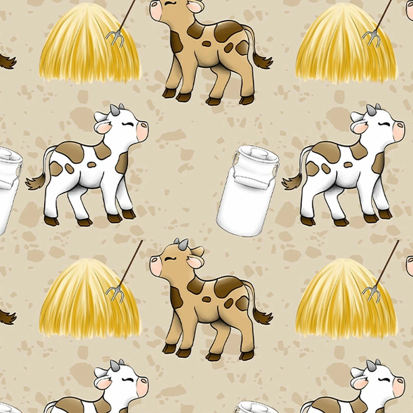 Bio-Jersey, Auf Dem Bauernhof, Kühe 1 Bio-Jersey, Auf Dem Bauernhof, Kühe