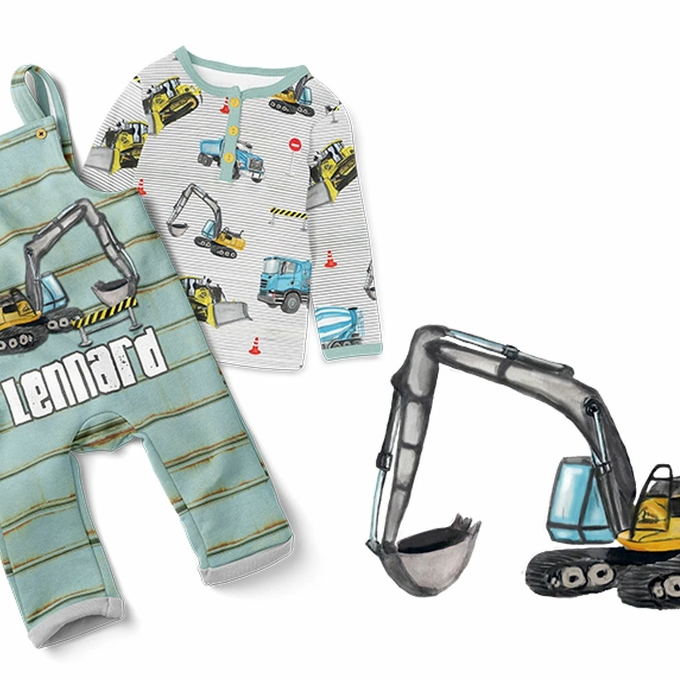 Bio-Jersey, Auf Der Baustelle 2 Bio-Jersey, Auf Der Baustelle – Bild 2