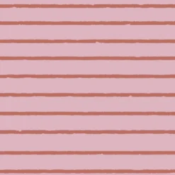 Bio-Jersey, Auf Ins Abenteuer, Streifen Pink