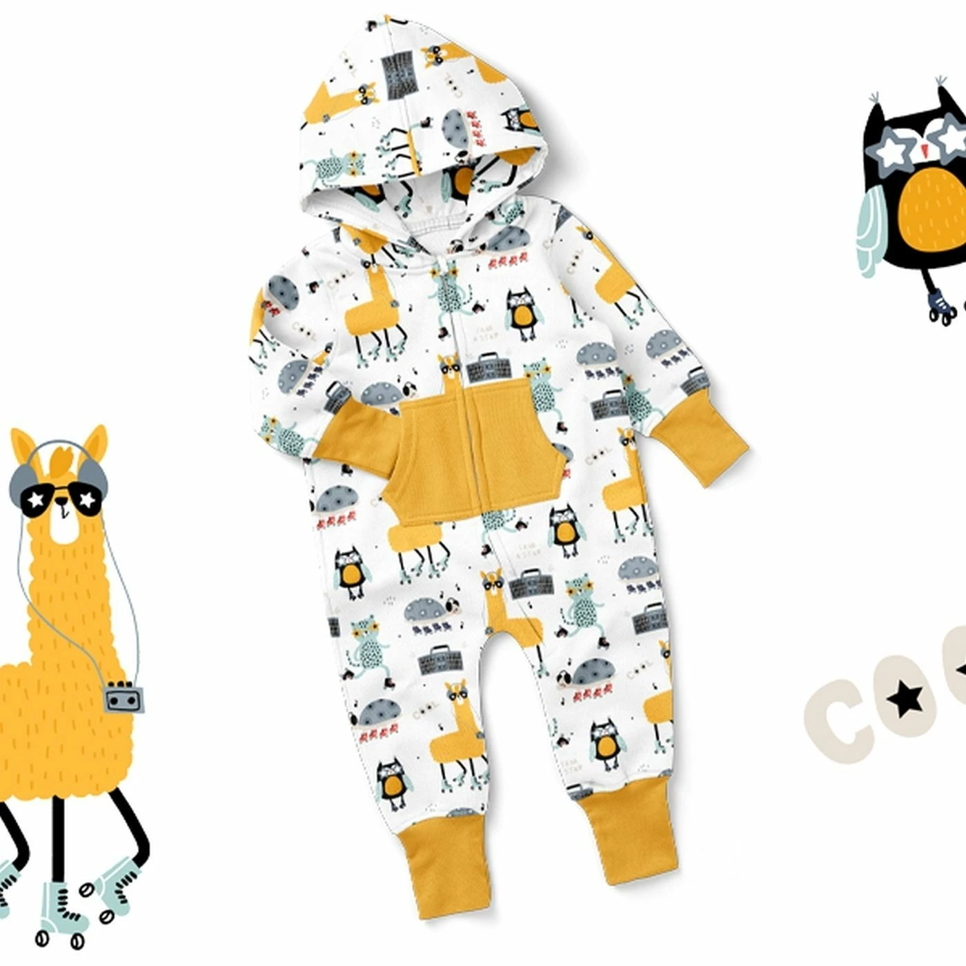 Bio-Jersey, Bären, Scandic Kids 3 Bio-Jersey, Bären, Scandic Kids – Bild 3