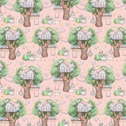 Bio-Jersey, Baumhäuser Auf Altrosa, Baumhaus Adventure