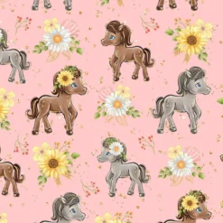 Bio-Jersey, Beautiful Farmlife, Pferde Rosa