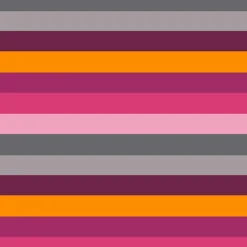 Bio-Jersey, Blockstreifen Girl Bunt, Kombi Zu Monstonello