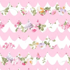 Bio-Jersey, Blumen, Zacken, Seagirls, Maritim