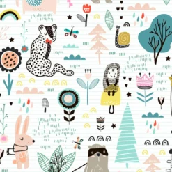 Bio-Jersey, Bunte Tiere, Scandic Kids II