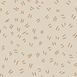 Bio-Jersey, Camping, Tierspuren Beige