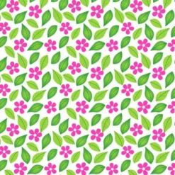 Bio-Jersey Chilly Das Faultier, Blümchen Jersey