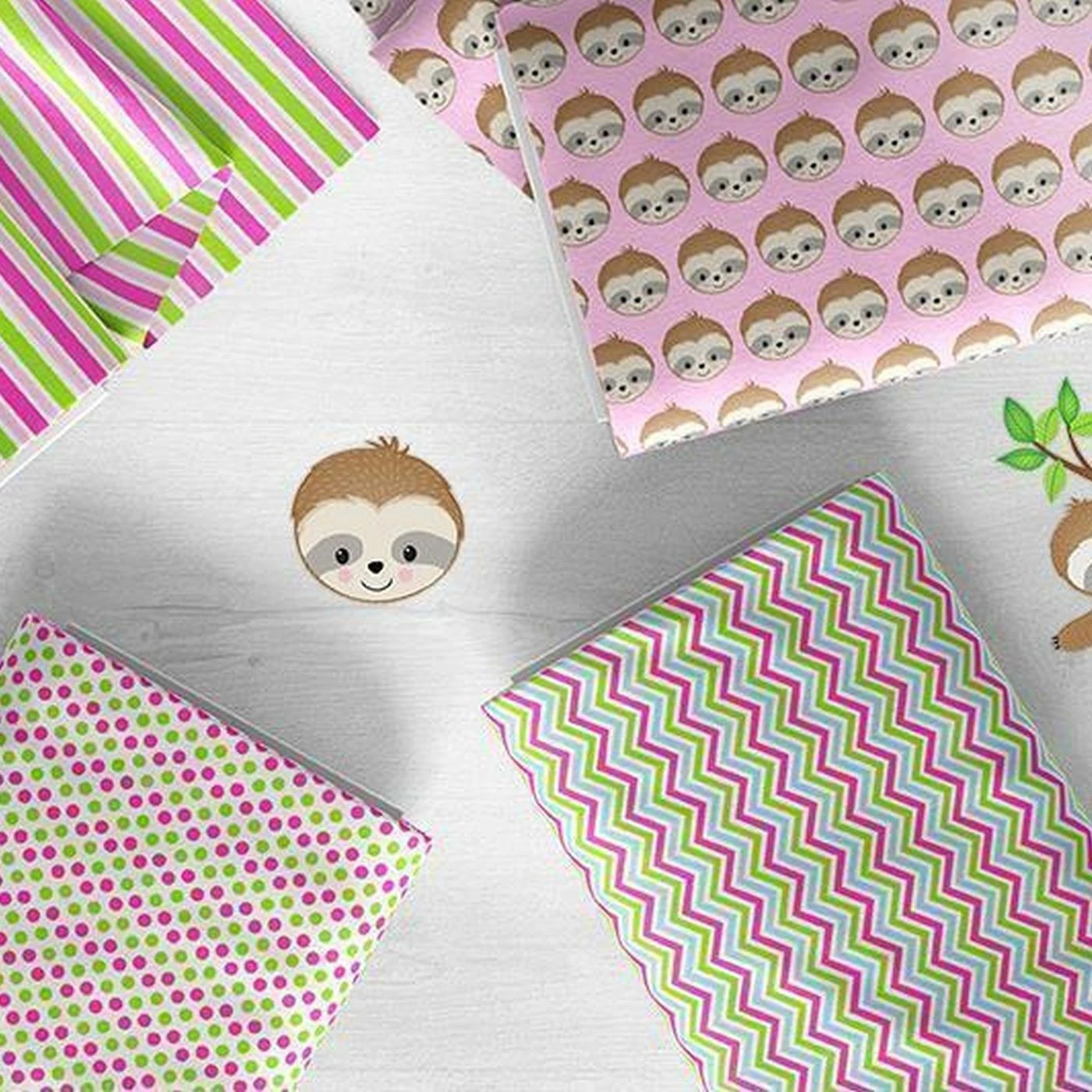 Bio-Jersey Chilly Das Faultier II, Punkte Jersey 2 Bio-Jersey Chilly Das Faultier II, Punkte Jersey – Bild 2