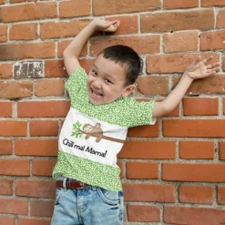 Bio-Jersey Chilly Das Faultier, Kleine Blätter Jersey 6 Bio-Jersey Chilly Das Faultier, Kleine Blätter Jersey -Outlet STOFFWELTEN Store bio jersey chilly das faultier kleine blaetter jersey3