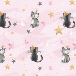 Bio-Jersey, Cuddle Cats, Katzen Sterne