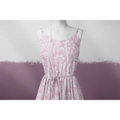 Bio-Jersey, Denim Rosa, Floral Denim -Outlet STOFFWELTEN Store bio jersey denim rosa floral denim3