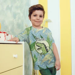 Bio-Jersey, Dino Aus Dem Ei, Dinoland -Outlet STOFFWELTEN Store bio jersey dino aus dem ei dinoland4