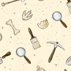 Bio-Jersey, Dinoforscher, Werkzeuge