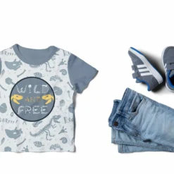 Bio-Jersey, Dinosaurier Roaaar -Outlet STOFFWELTEN Store bio jersey dinosaurier roaaar4