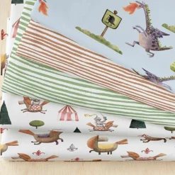 Bio-Jersey, Drachen, Ritterwelt -Outlet STOFFWELTEN Store bio jersey drachen ritterwelt3