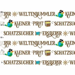 Bio-Jersey Eroberer, Schatzsucher, Weltenbummler, Piraten Ahoi