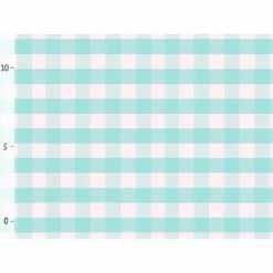 Bio-Jersey, Eulenglanz, Karo Blau