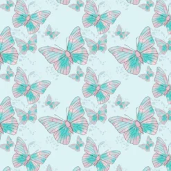 Bio-Jersey, Eulenglanz, Schmetterlinge