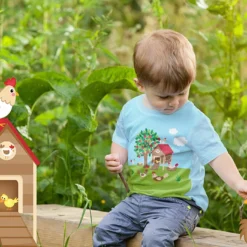 Bio-Jersey, Farmtiere - Die Kleine Farm -Outlet STOFFWELTEN Store bio jersey farmtiere die kleine farm5