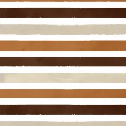 Bio-Jersey, Fiete Das Faultier, Blockstreifen Beige