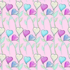 Bio-Jersey, Flower Hearts, Be My Butterfly