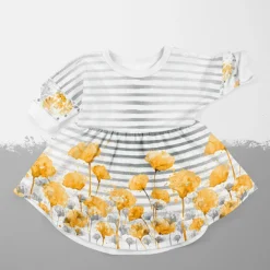 Bio-Jersey FLOWERLEAVES Vintage Flower Love -Outlet STOFFWELTEN Store bio jersey flowerleaves vintage flower love7