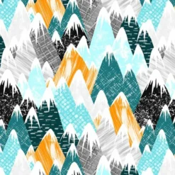 Bio-Jersey, Forest Childhood, Berge Türkis