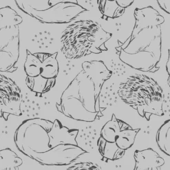 Bio-Jersey, Forest Childhood, Tiere Grau