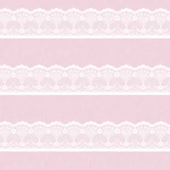 Bio-Jersey, Forest Love, Kombi Streifen Rosa