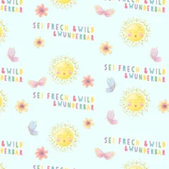 .Bio-Jersey, Frech, Wild, Wunderbar, Aqua, Baumhaus Adventure