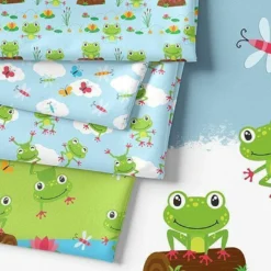Bio-Jersey Frösche, Funny Frog, Jersey 5 Bio-Jersey Frösche, Funny Frog, Jersey -Outlet STOFFWELTEN Store bio jersey froesche funny frog jersey3