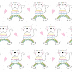 Bio-Jersey, Furry Friends, Katze, Herz