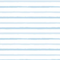 Bio-Jersey, Furry Friends, Streifen, Blau