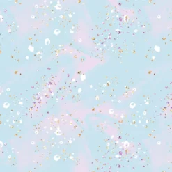 Bio-Jersey, Glitzer-Kombi, Blau, Eulenzeit