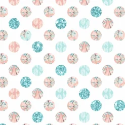 Bio-Jersey, Glitzer Punkte, Fuchsliebe, Fake-Glitzer