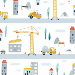 Bio-Jersey, Großbaustelle, Kran