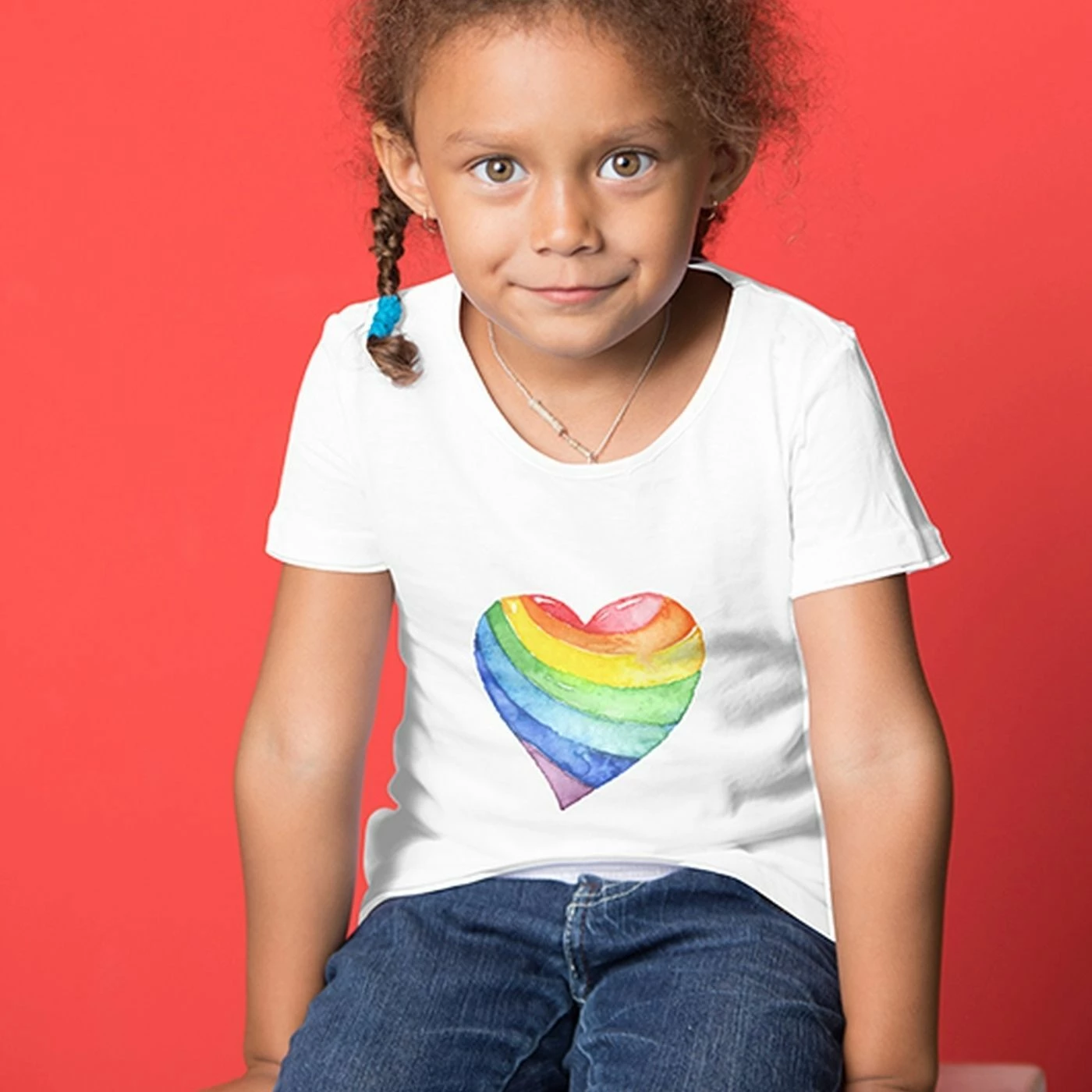 Bio-Jersey, Herzen, Kleine Trolls 3 Bio-Jersey, Herzen, Kleine Trolls – Bild 3