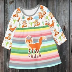 Bio-Jersey, Kakteen Rosa, Native Fox 5 Bio-Jersey, Kakteen Rosa, Native Fox -Outlet STOFFWELTEN Store bio jersey kakteen rosa native fox3