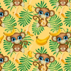 Bio-Jersey, Kleine Glotzies, Kombi Äffchen