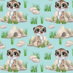 Bio-Jersey, Kleine Glotzies, Kombi Erdmännchen