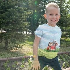 Bio-Jersey, Könige, Land Der Ritter 7 Bio-Jersey, Könige, Land Der Ritter -Outlet STOFFWELTEN Store bio jersey koenige land der ritter3