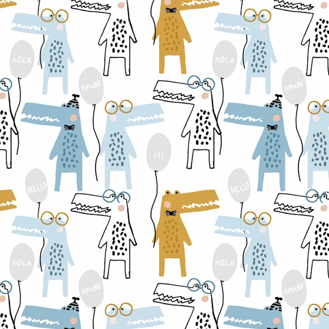 Bio-Jersey, Krokodil, Scandic Kids 1 Bio-Jersey, Krokodil, Scandic Kids