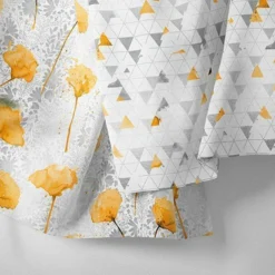 Bio-Jersey LEAVES, Vintage Flower Love -Outlet STOFFWELTEN Store bio jersey leaves vintage flower love3