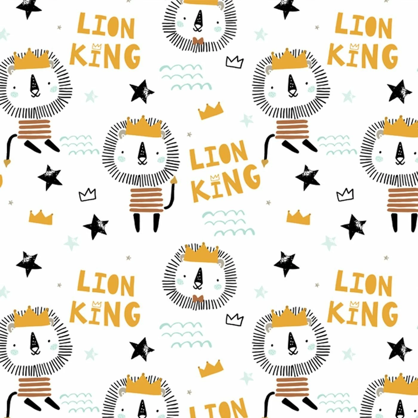 Bio-Jersey, Löwe, Scandic Kids 1 Bio-Jersey, Löwe, Scandic Kids