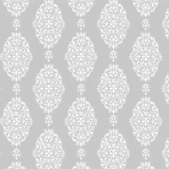 Bio-Jersey, Love Rose, Ornamente Grau