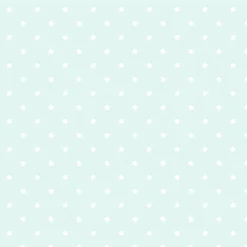 Bio-Jersey, Love Rose, Punkte Aqua