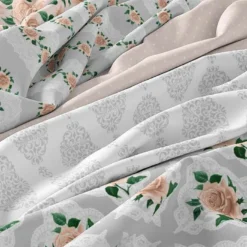 Bio-Jersey, Love Rose, Punkte Peach -Outlet STOFFWELTEN Store bio jersey love rose punkte peach3