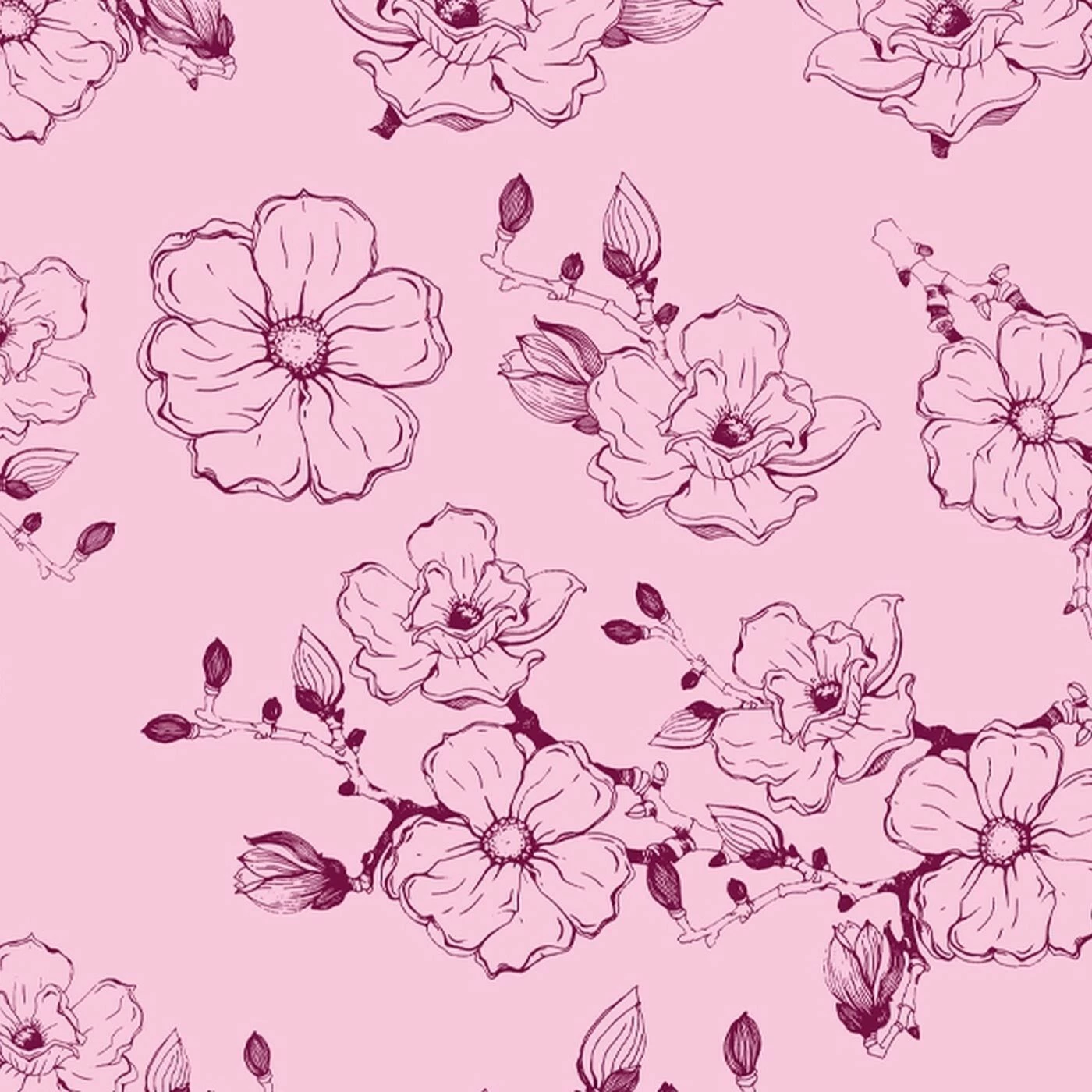 Bio-Jersey, Magnolia Love, Ton In Ton Rosa 1 Bio-Jersey, Magnolia Love, Ton In Ton Rosa